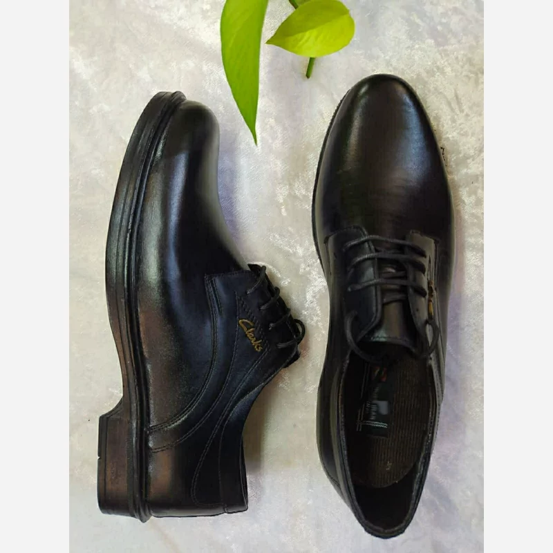 کفش چرم طبیعی مردانه دست دوز.