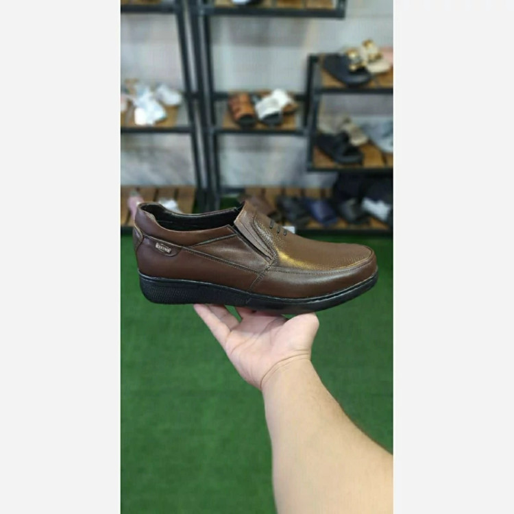 کفش چرم طبیعی مردانه کد 801