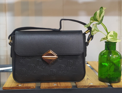 کیف دستی زنانه مشکی کد 242