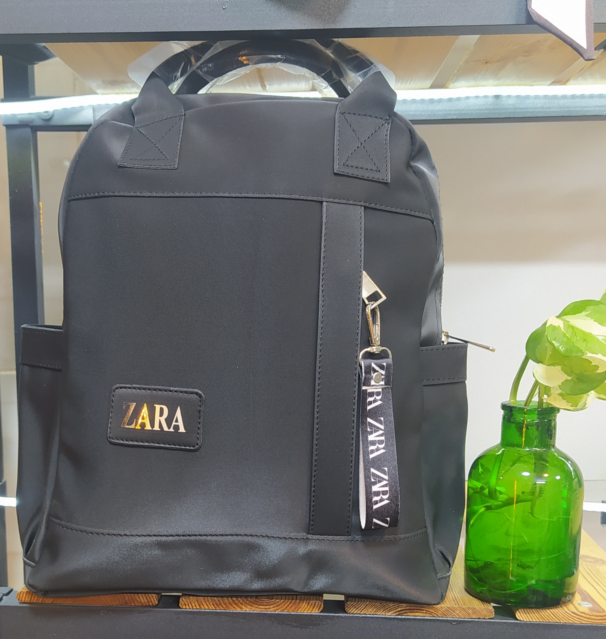 کوله مدرسه دخترانه و پسرانه طرح ZARA مشکی کد ۲۶۰