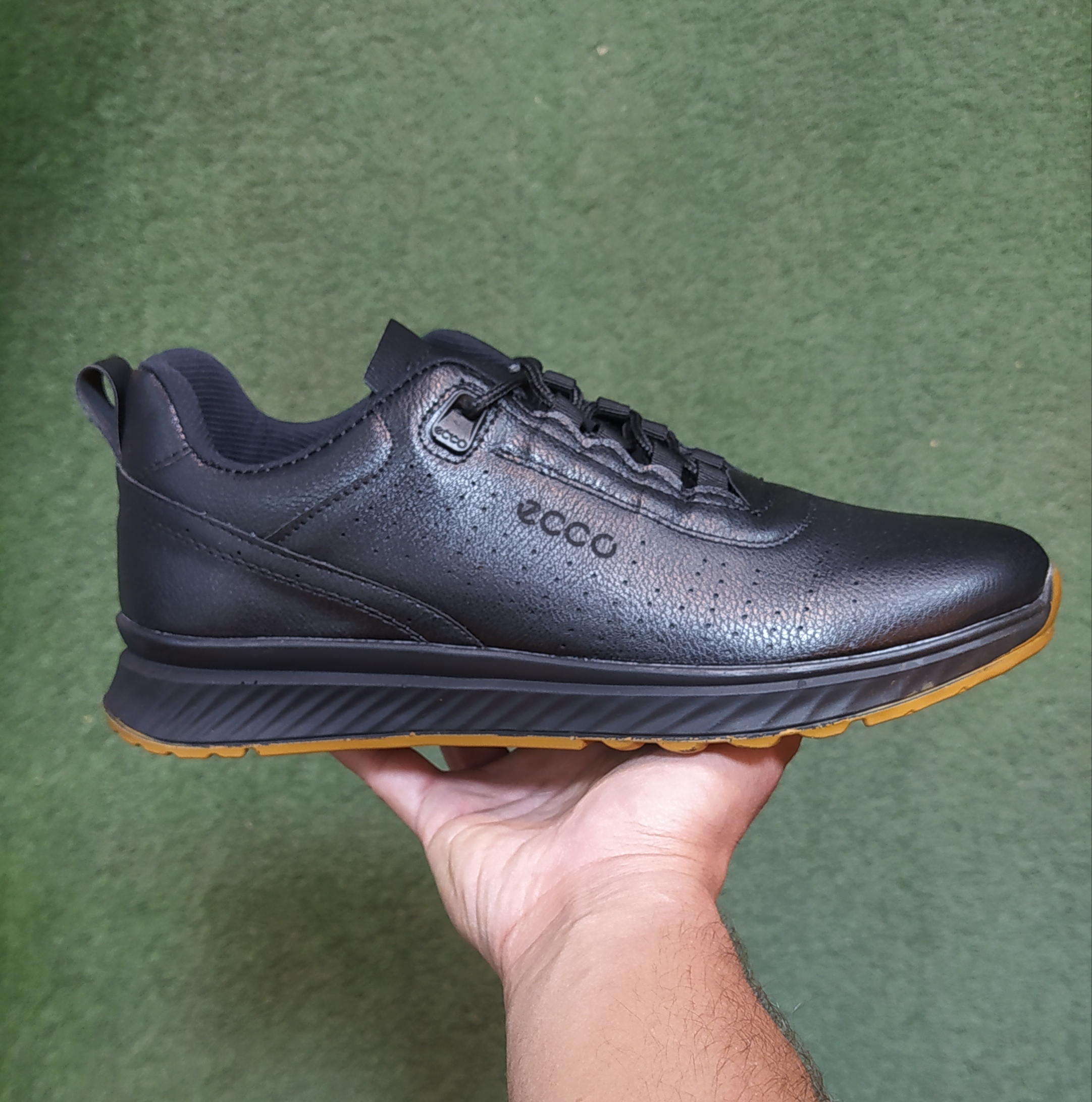 کفش اسپرت مردانه مدل اکو (ecco) مشکی کد ۳۲۴